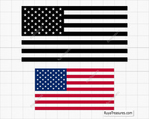Usa Flag Svg