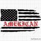 American Flag Svg