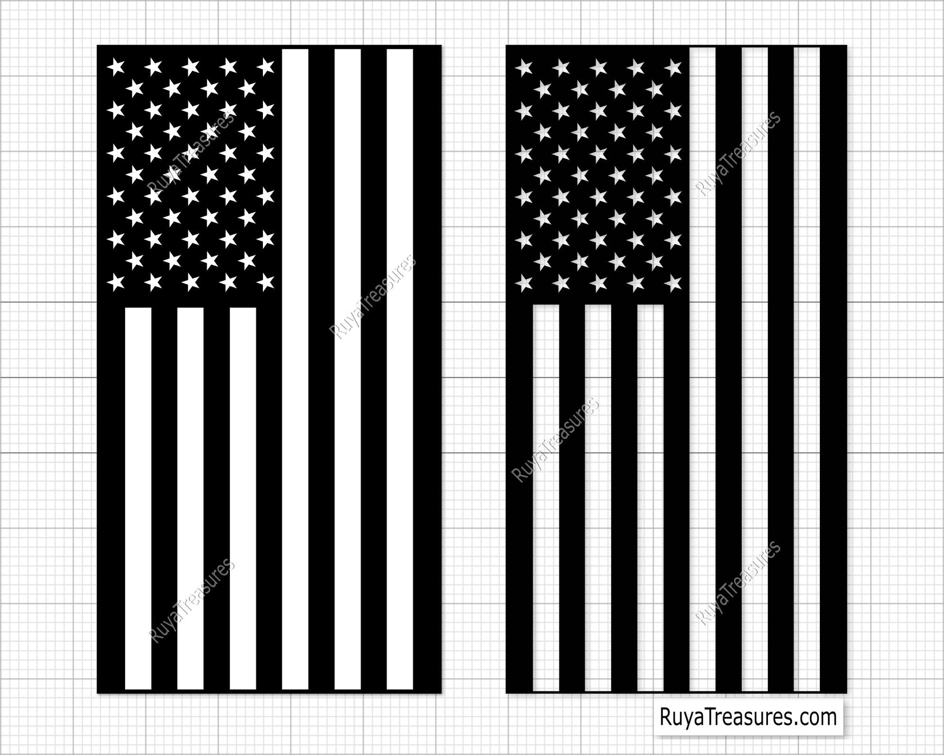 American Flag Svg