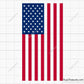 American Flag Svg