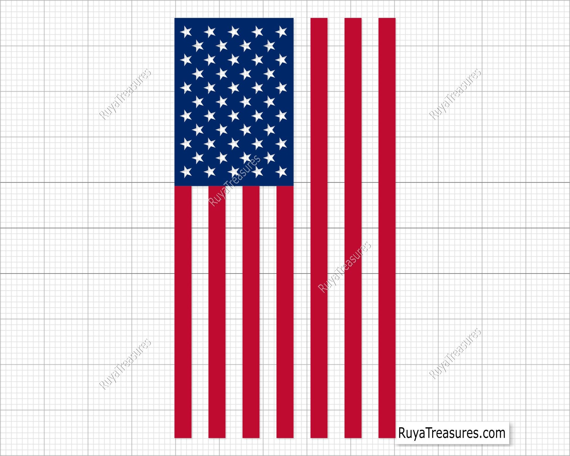 American Flag Svg