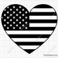 American Heart Flag Svg