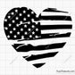 American Heart Flag Svg