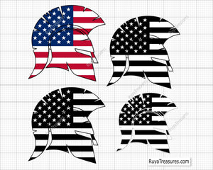 American Michigan State Spartan Svg