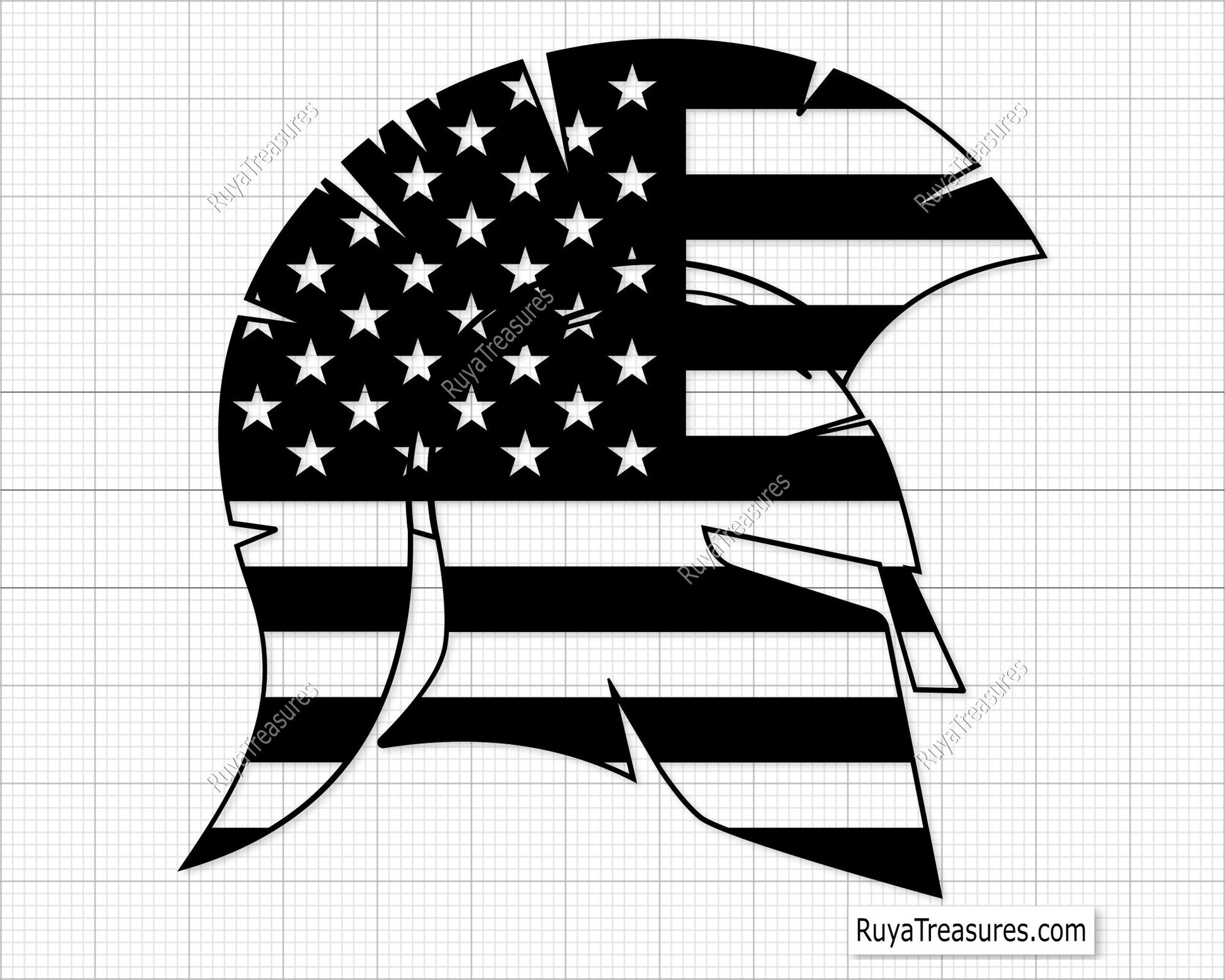 American Michigan State Spartan Svg