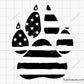 American Paws Svg