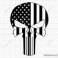 American Punisher Skull Svg