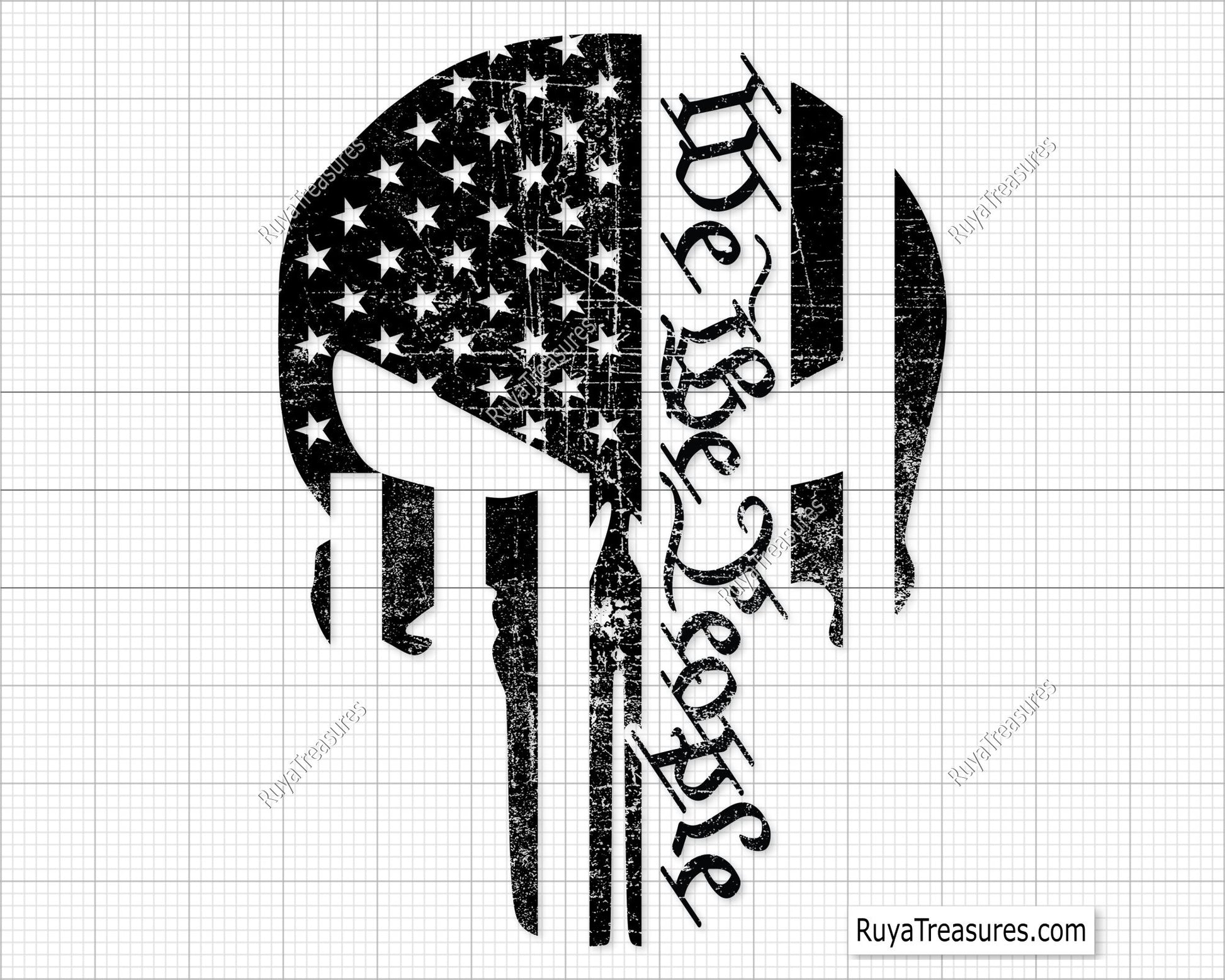 American Punisher Skull We The People PNG