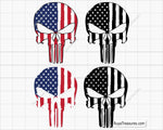 American Punisher Svg