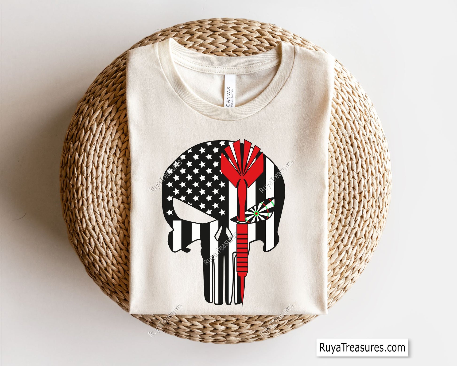 American Punisher with Dart Svg