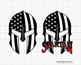 American Spartan svg
