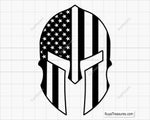 American Spartan Svg