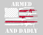 Armed And Dadly Svg