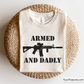 Armed And Dadly Svg