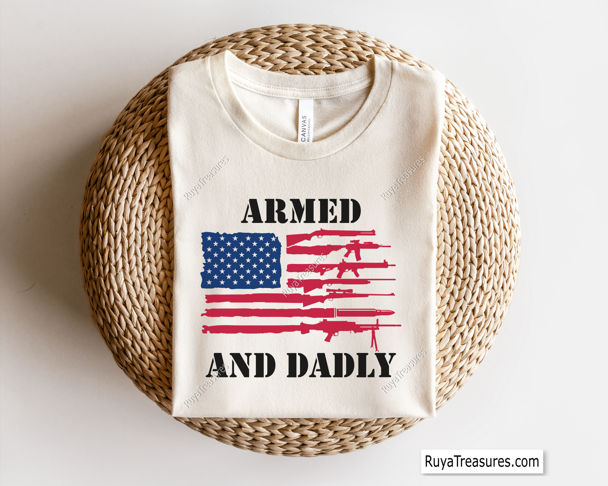 Armed And Dadly Svg