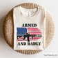 Armed And Dadly Svg