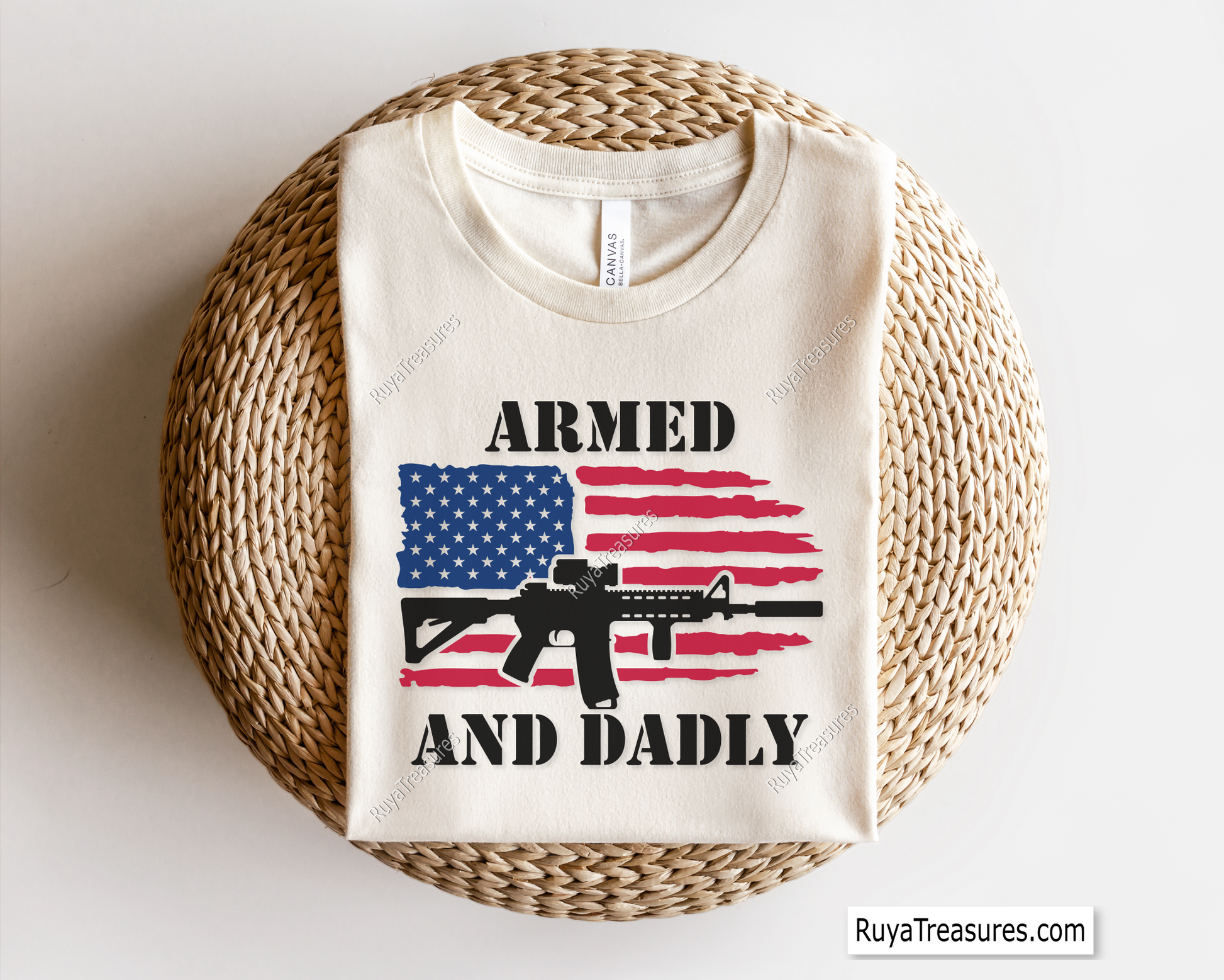 Armed And Dadly Svg