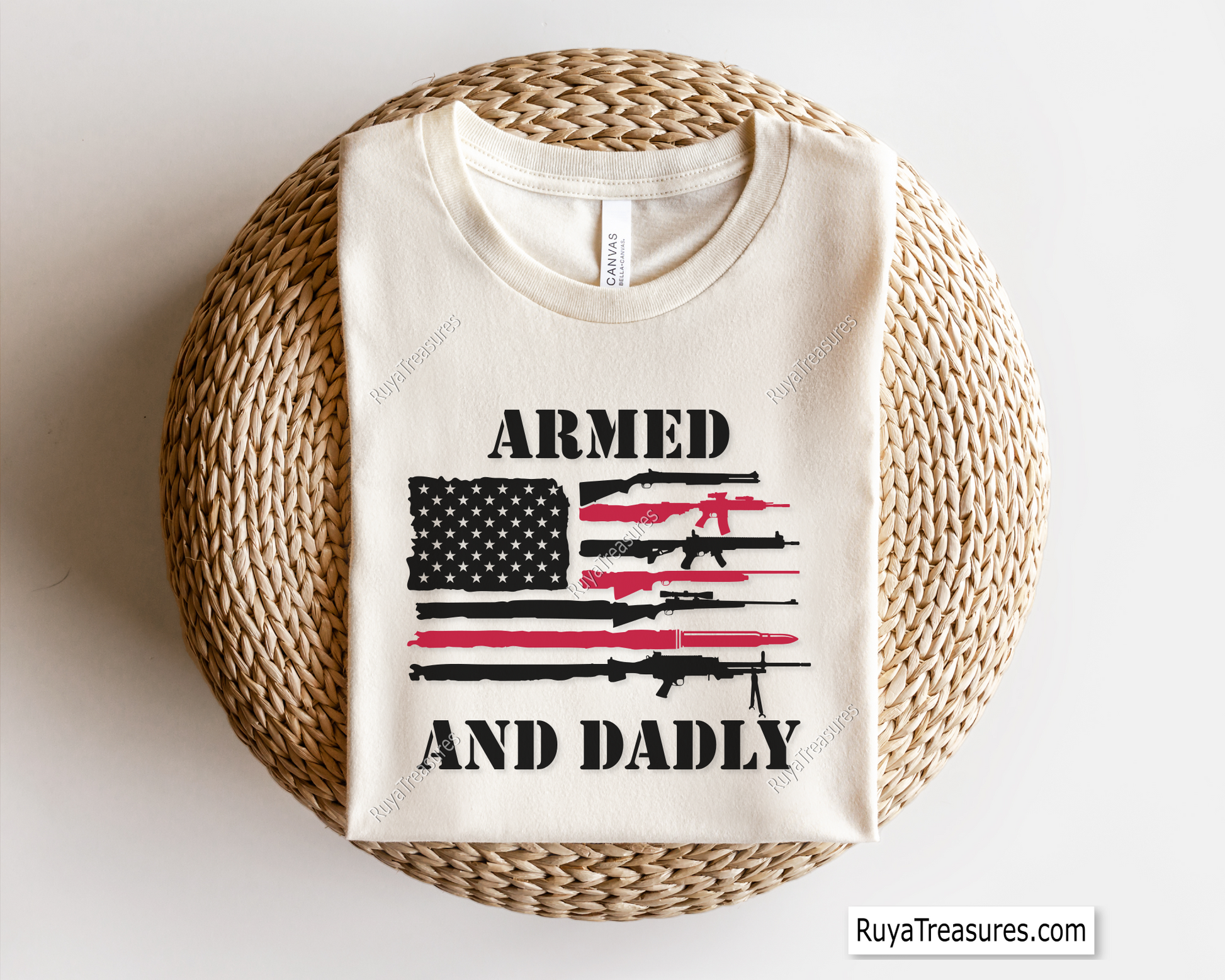 Armed And Dadly Svg