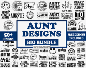 Auntie Svg Bundle