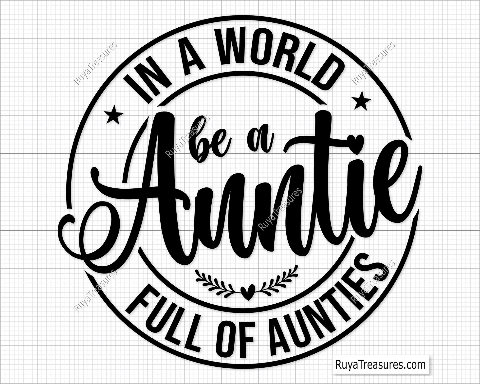 Auntie Svg Bundle