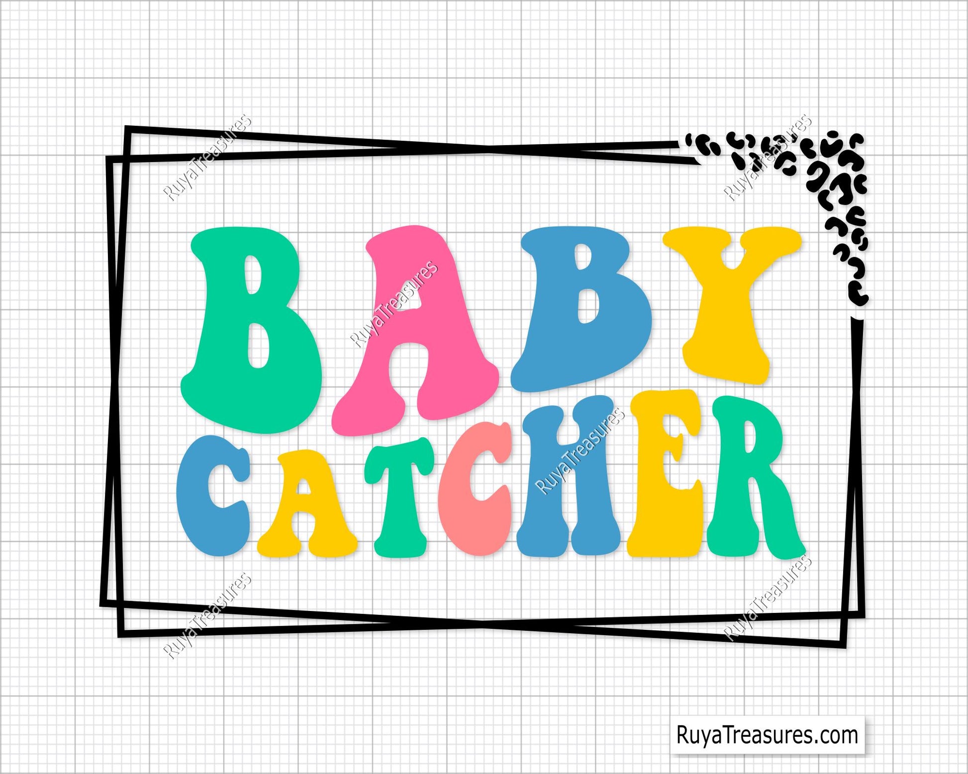 Baby Catcher Svg