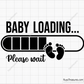 Baby Loading Please Wait svg