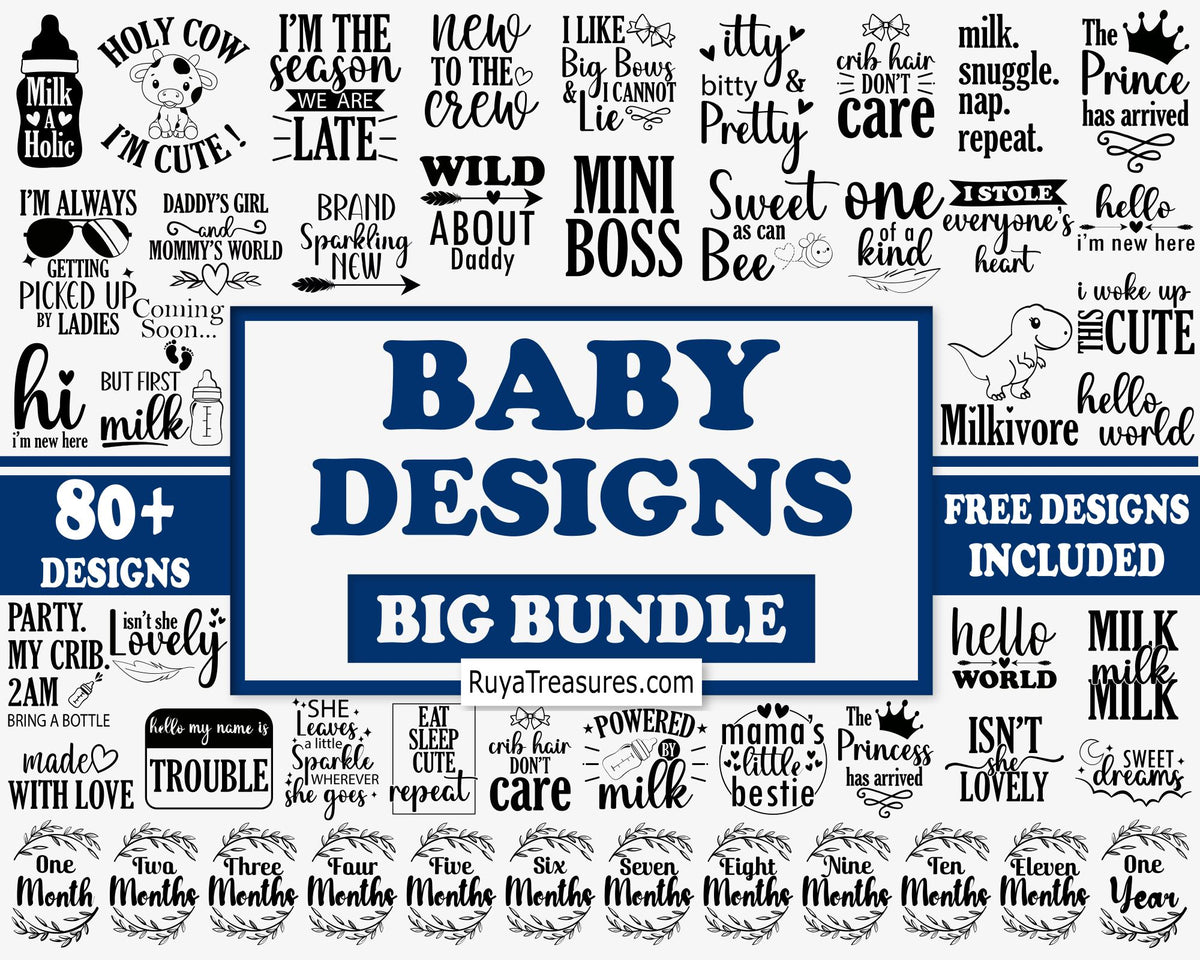 Baby Svg Bundle