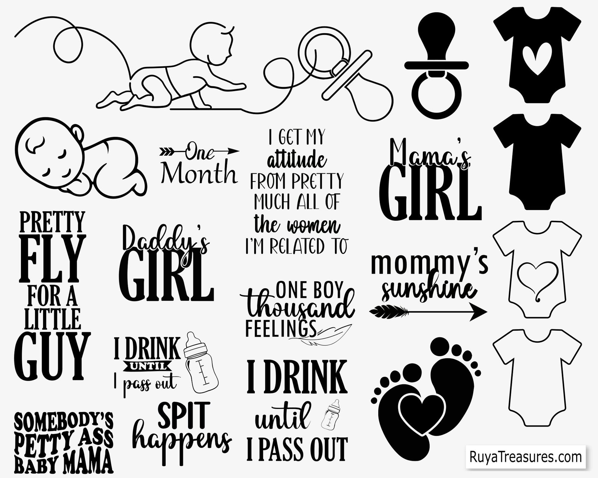 Baby Svg Bundle