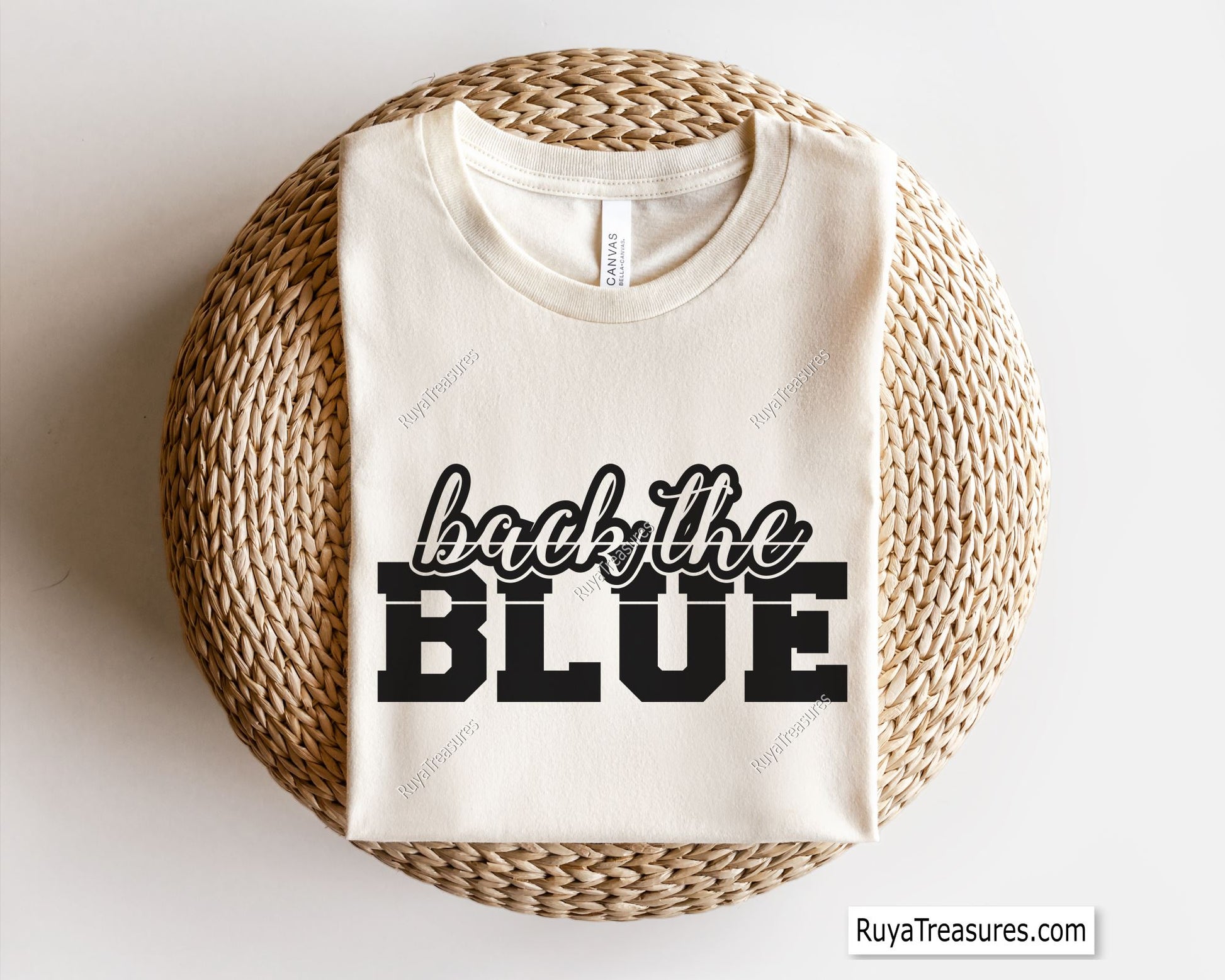 Back The Blue svg
