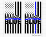 Back the Blue Svg 
