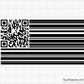 Barcode American Flag svg