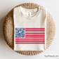 Barcode American Flag svg