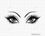 Beautiful Eyes Svg 