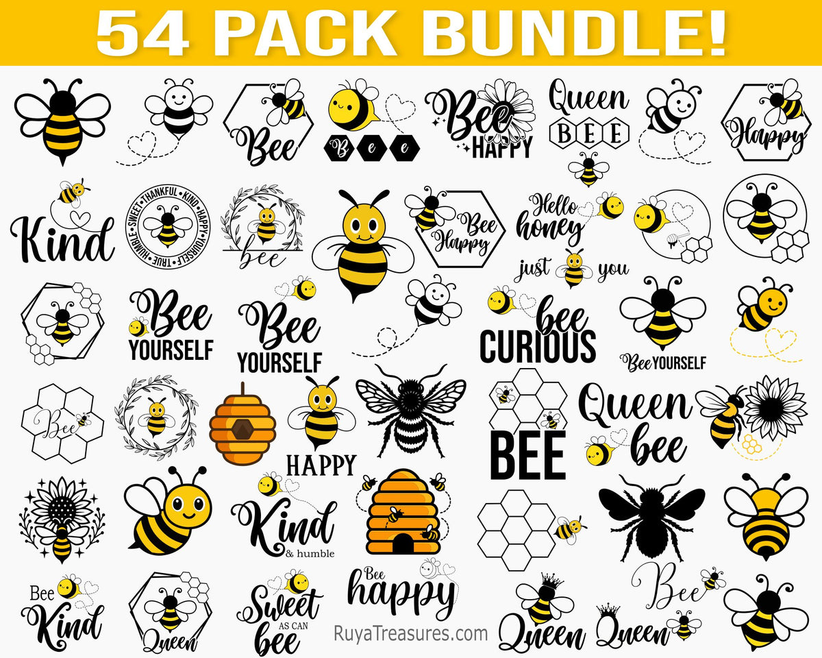 Bee Svg Bundle