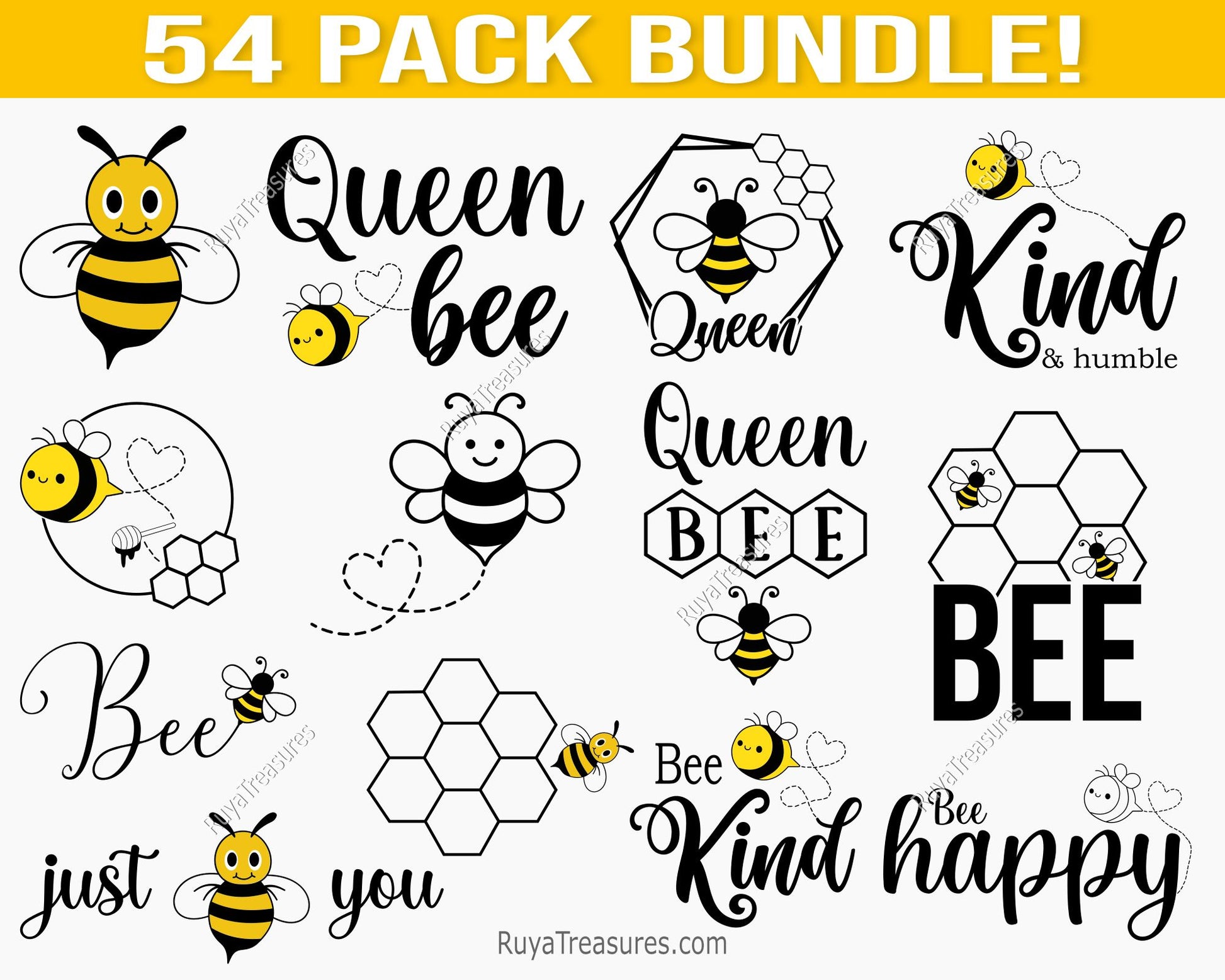 Bee Svg Bundle
