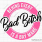 Behind Every Bad Bitch Is a Bay Mare Svg