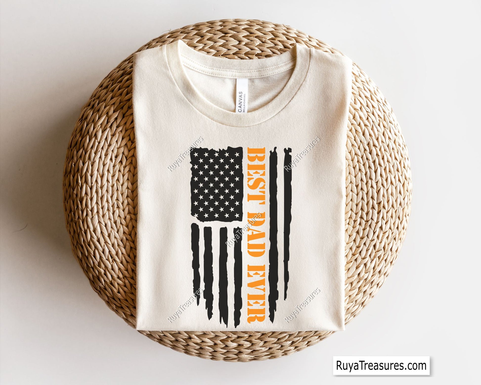 Best Dad Ever Flag  Svg 