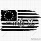 Betsy Ross Wife Flag Svg Png, Patriotic Svg, 2nd Amendment Svg, 1776 Svg