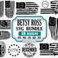 Betsy Ross Flag Svg Bundle design for Cricut and Silhouette