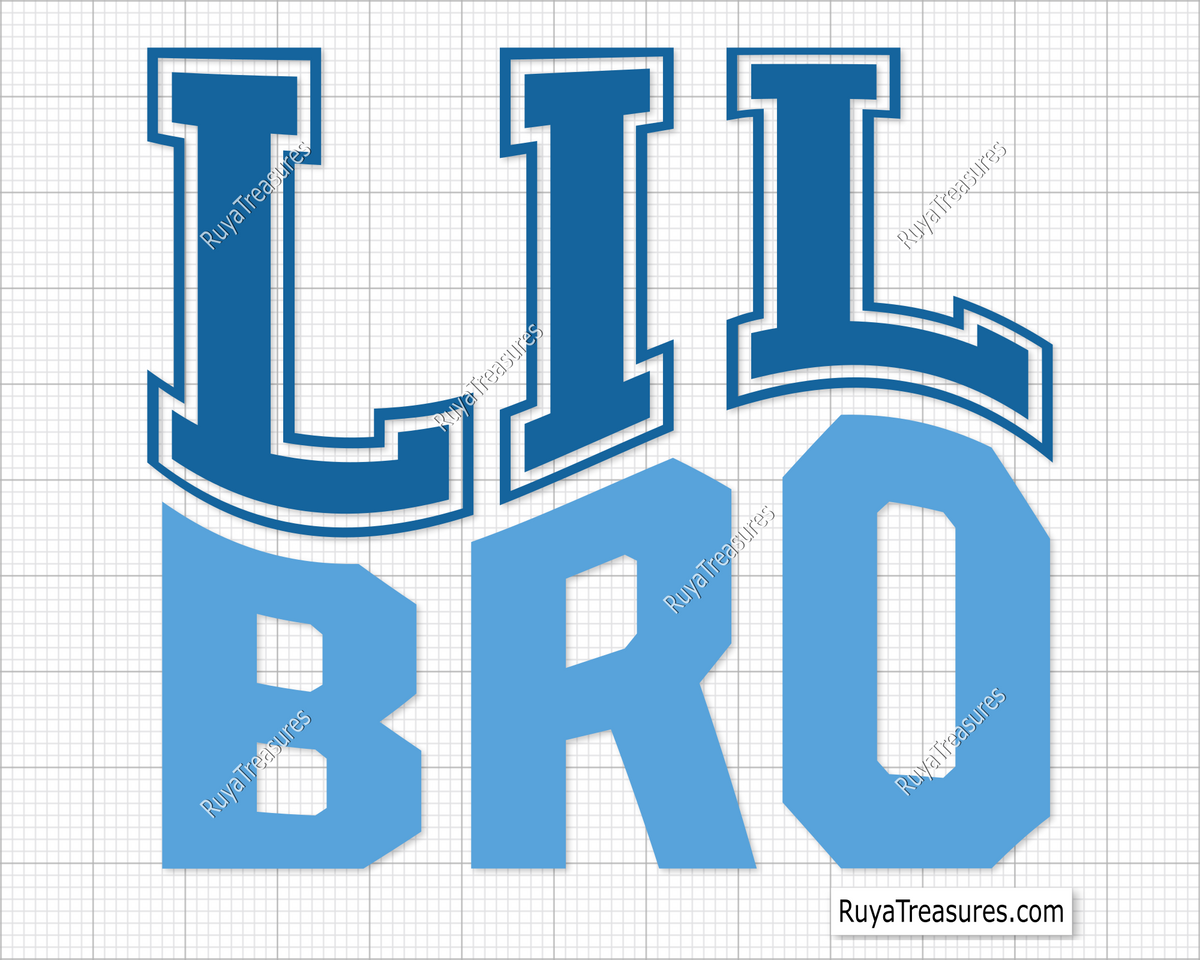 Big Bro Lil Bro svg