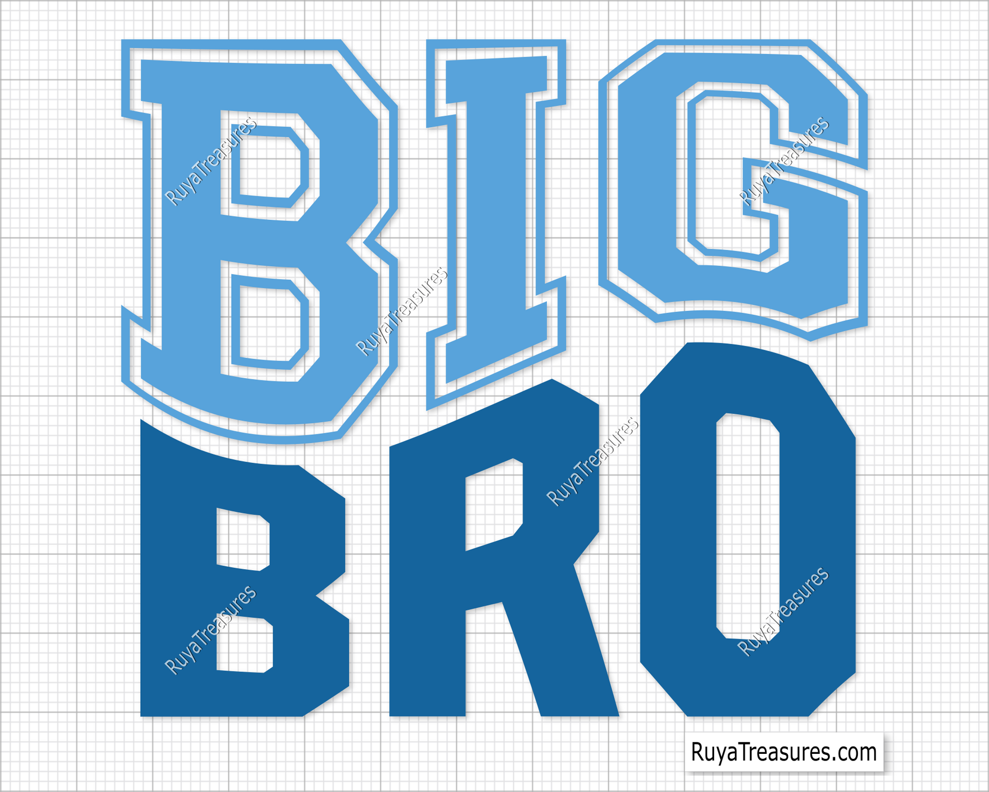 Big Bro Lil Bro svg