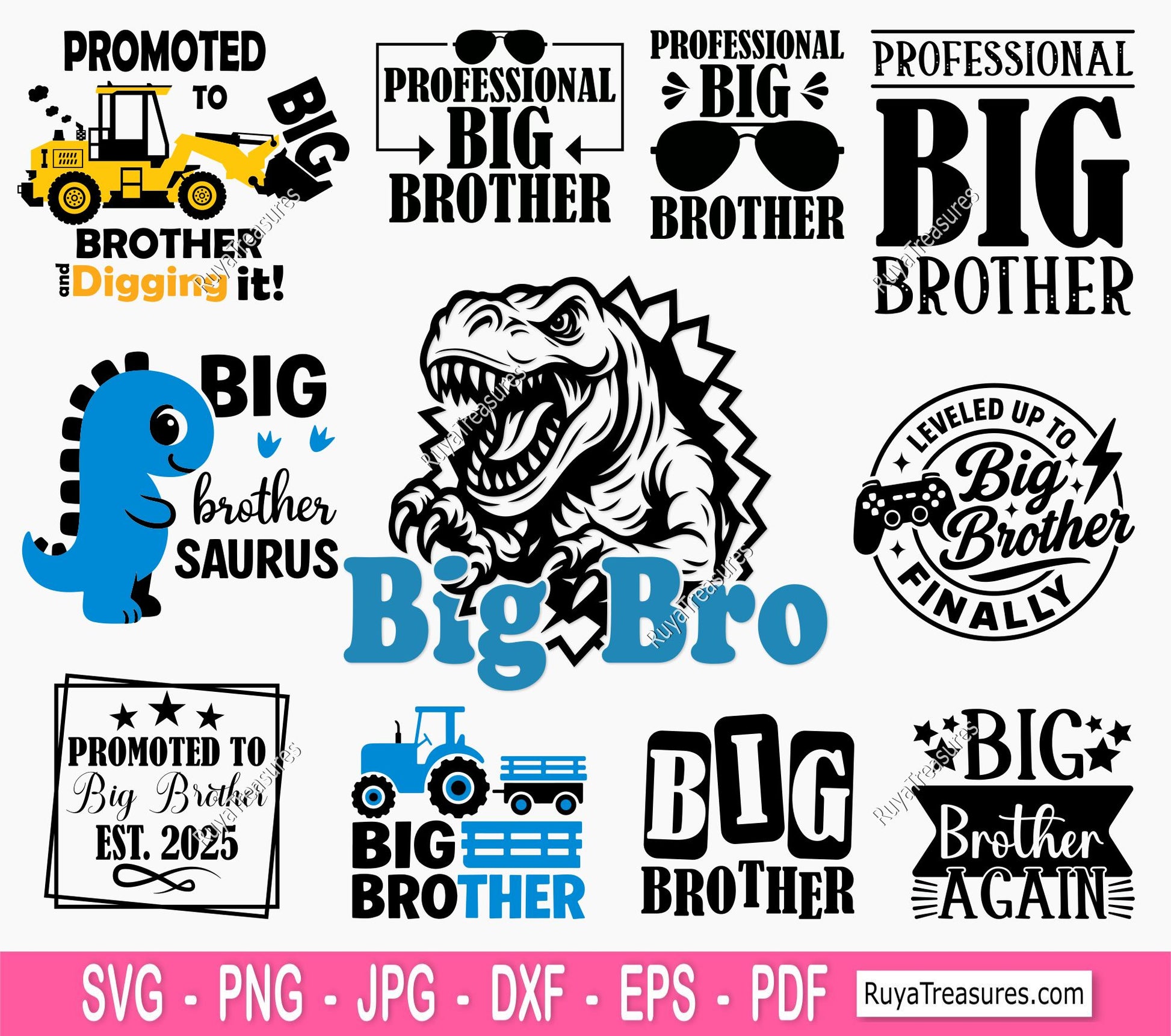 Big Brother Svg Bundle