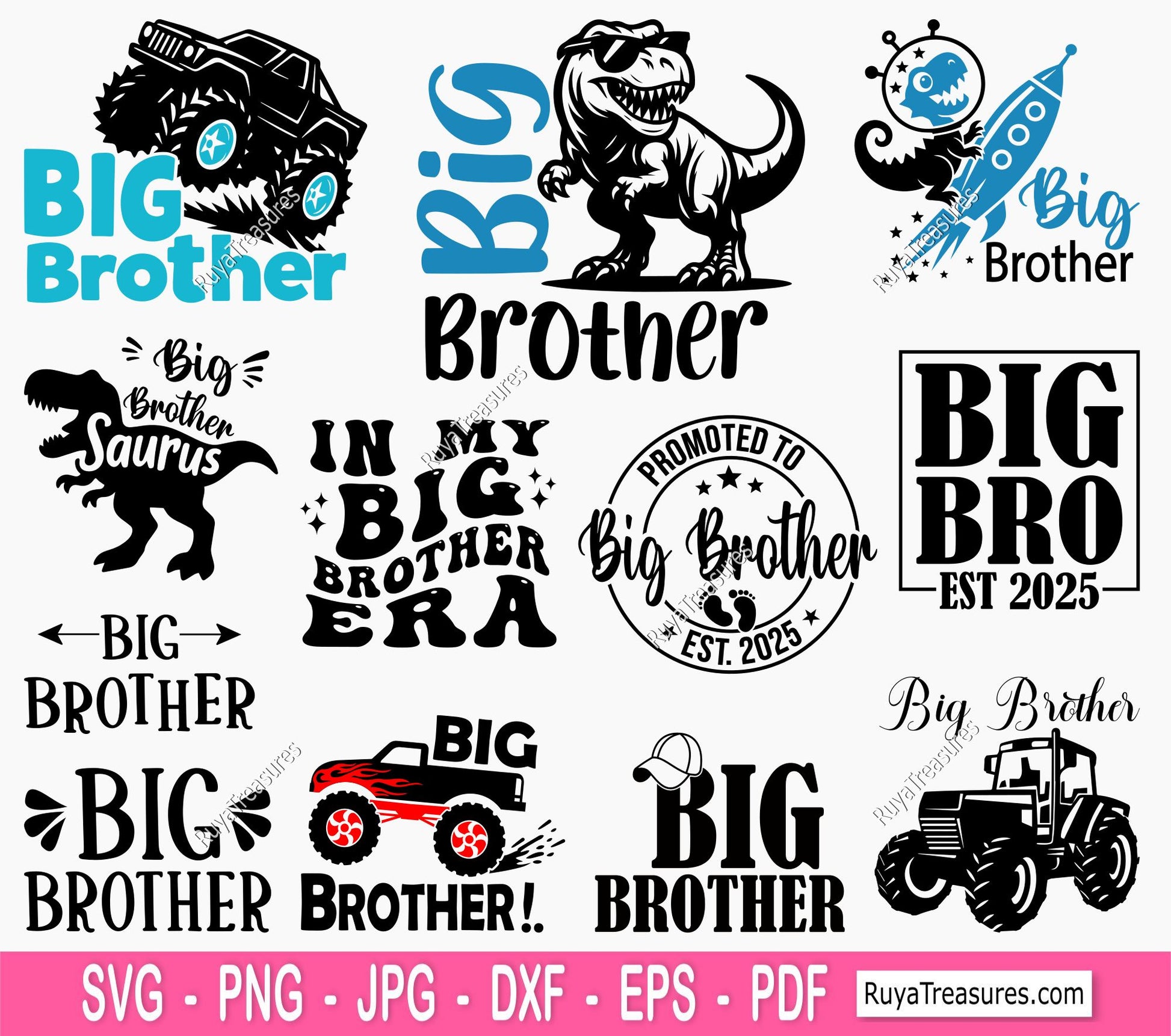 Big Brother Quotes Svg Bundle