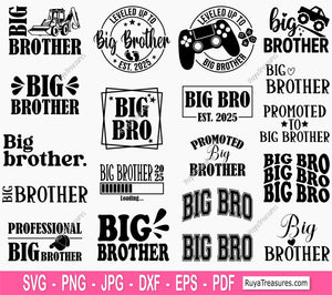 Big Brother Svg Bundle