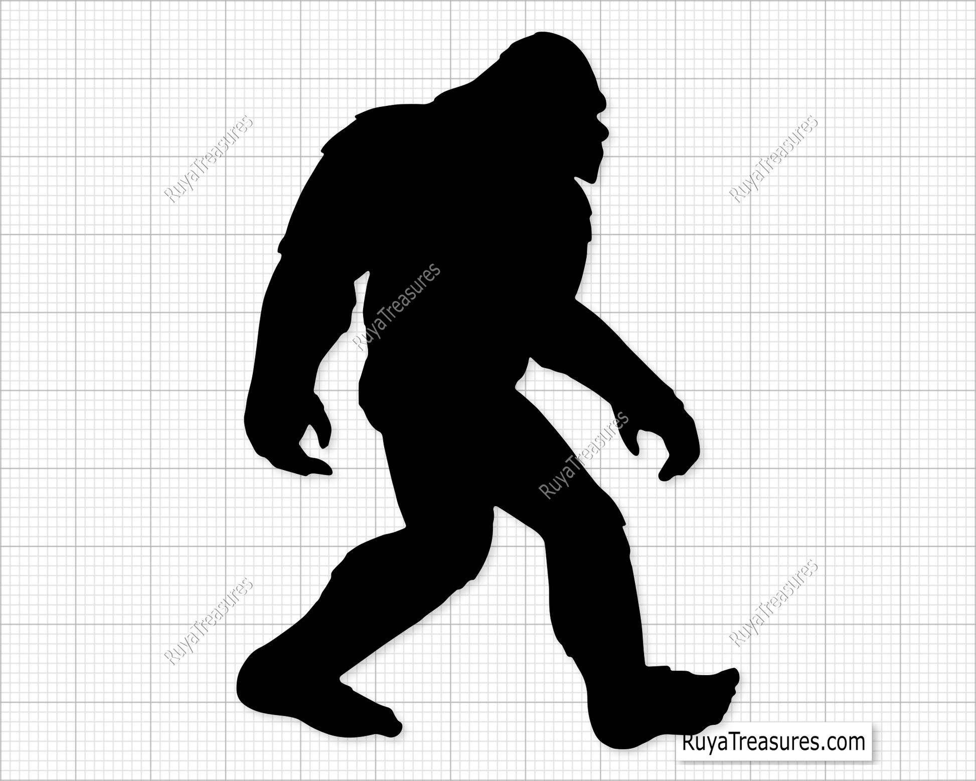 Bigfoot svg 