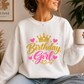 Birthday Girl SVG Bundle, Princess Birthday Cut File Collection