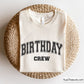 Birthday Crew Svg