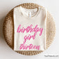 Birthday Girl Thirteen svg