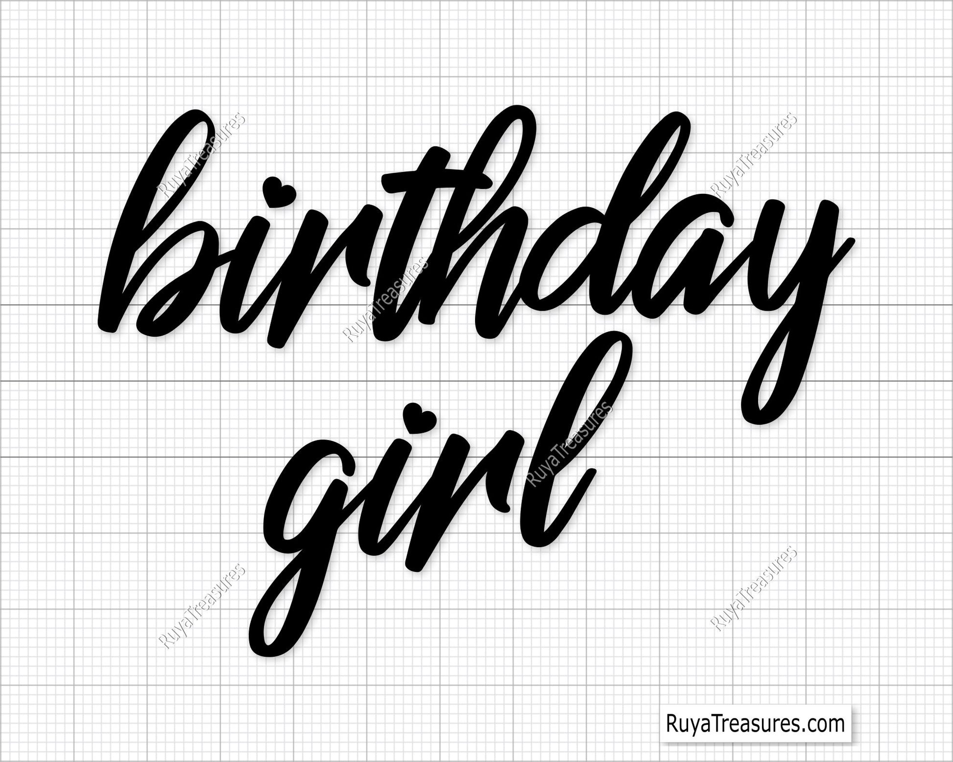 Birthday Girl svg 