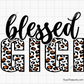 Blessed Gigi Leopard SVG, Leopard Print Gigi SVG, Grandma Svg